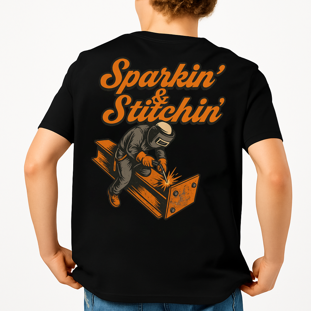 Sparkin' & Stitchin' | Welder Tee