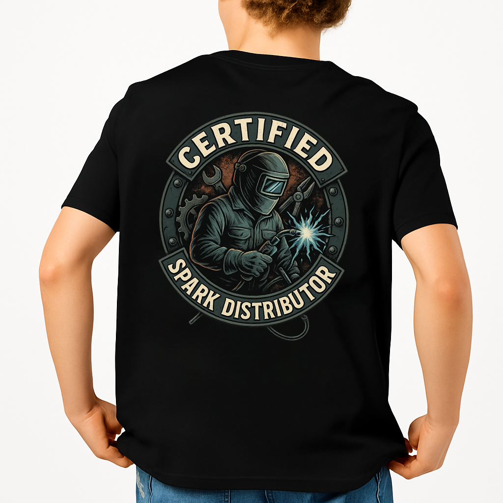 Certified Spark Distributor | Welder Tee