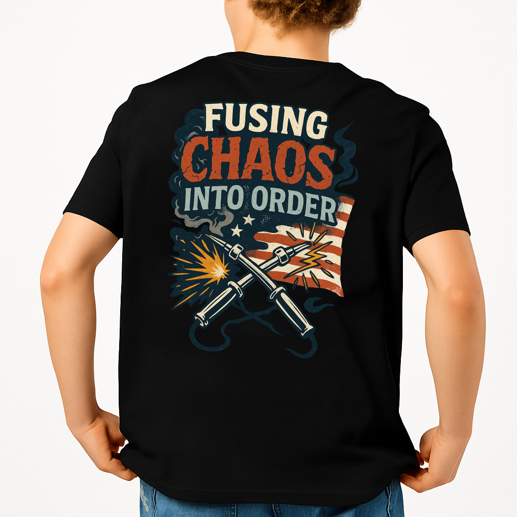 Fusing Chaos Into Order | Welder Tee