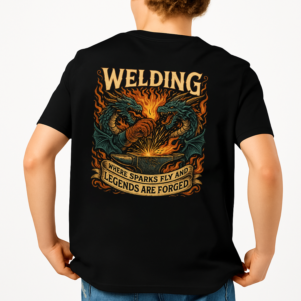 Welder Master Of Elements | Welder Tee