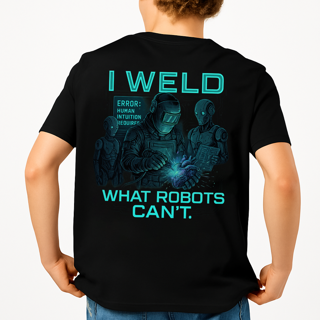 I Weld What Robots Can’t | Welder Tee