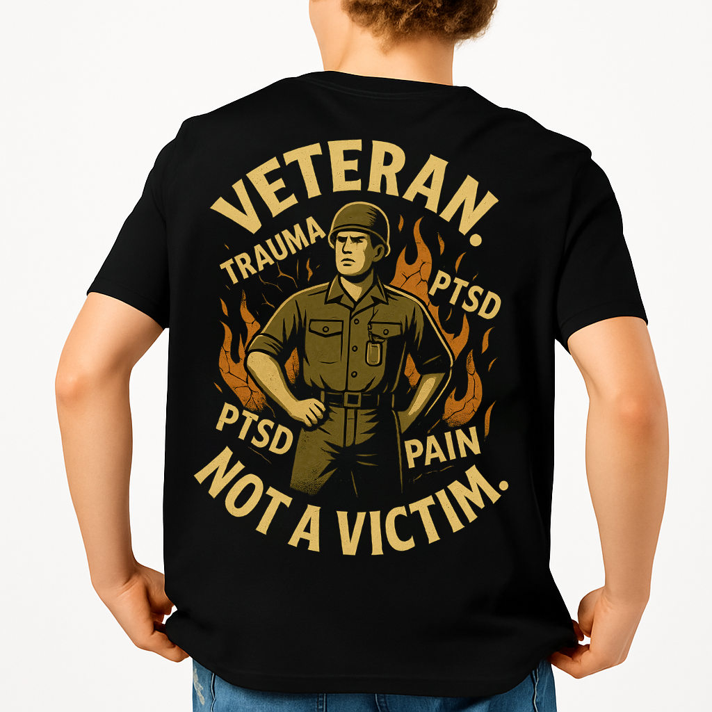 Veteran Not A Victim | Veteran Tee