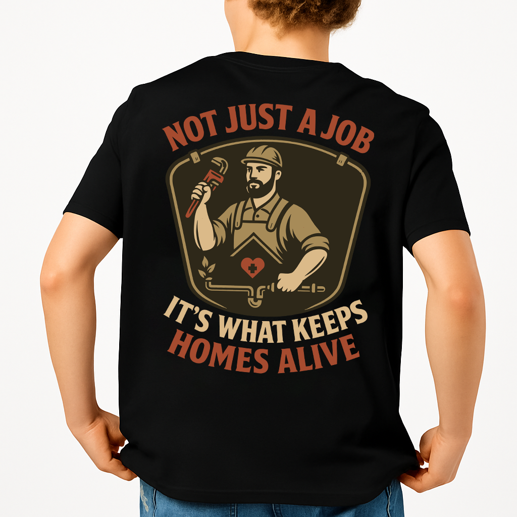 Not Just A Job It’s What Keeps Homes Alive | Plumber Tee