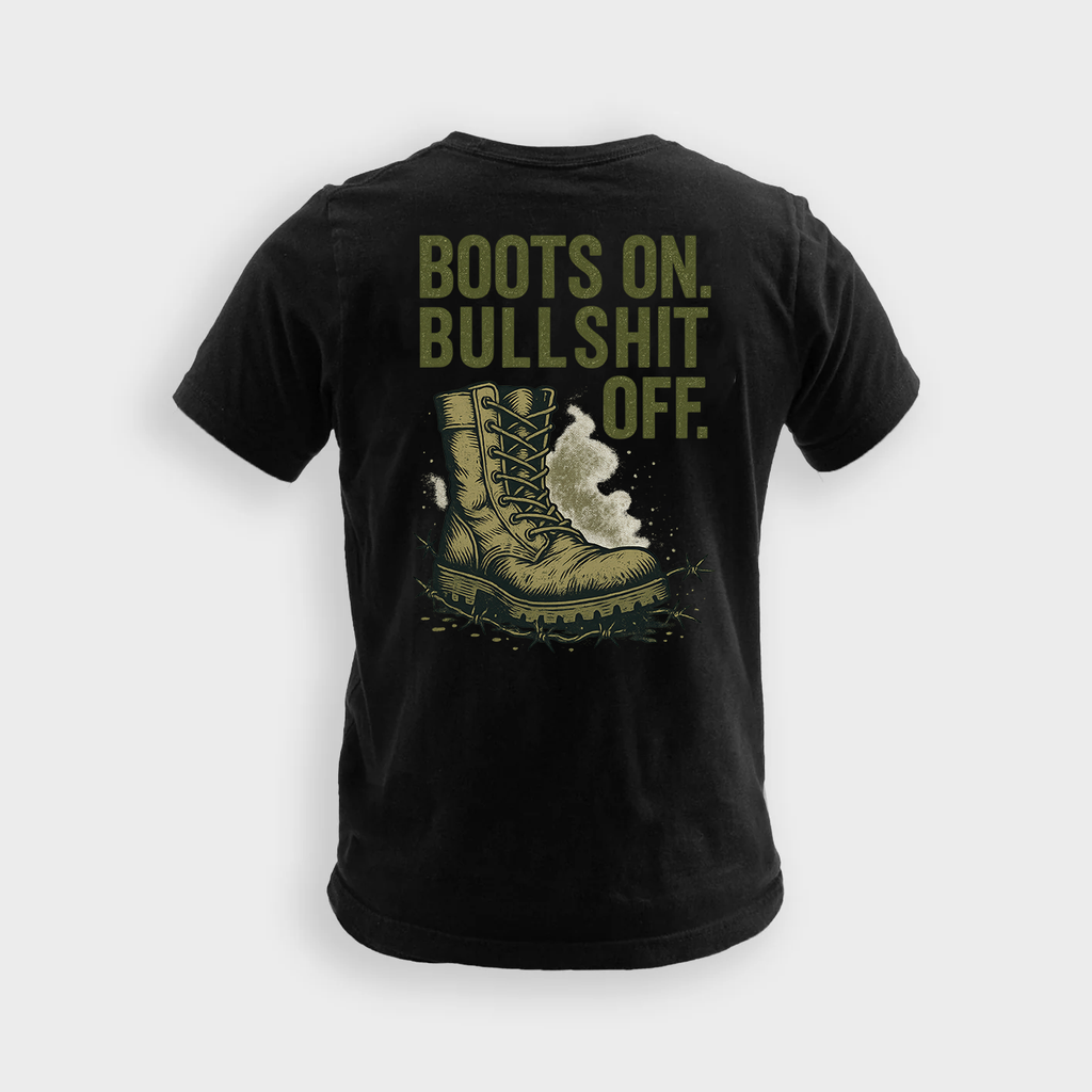Boots On Bullshit Off | Veteran Tee
