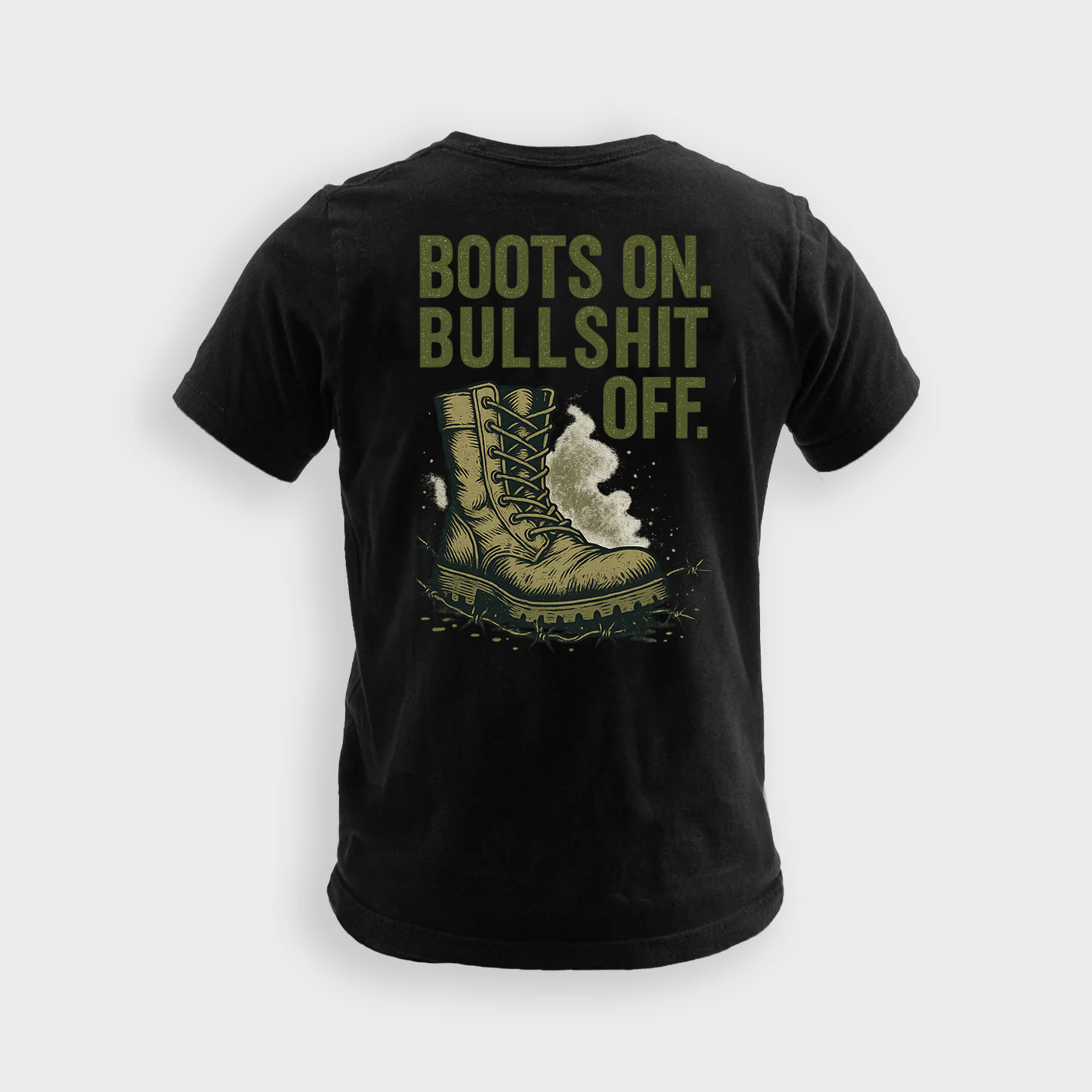 Boots On Bullshit Off | Veteran Tee