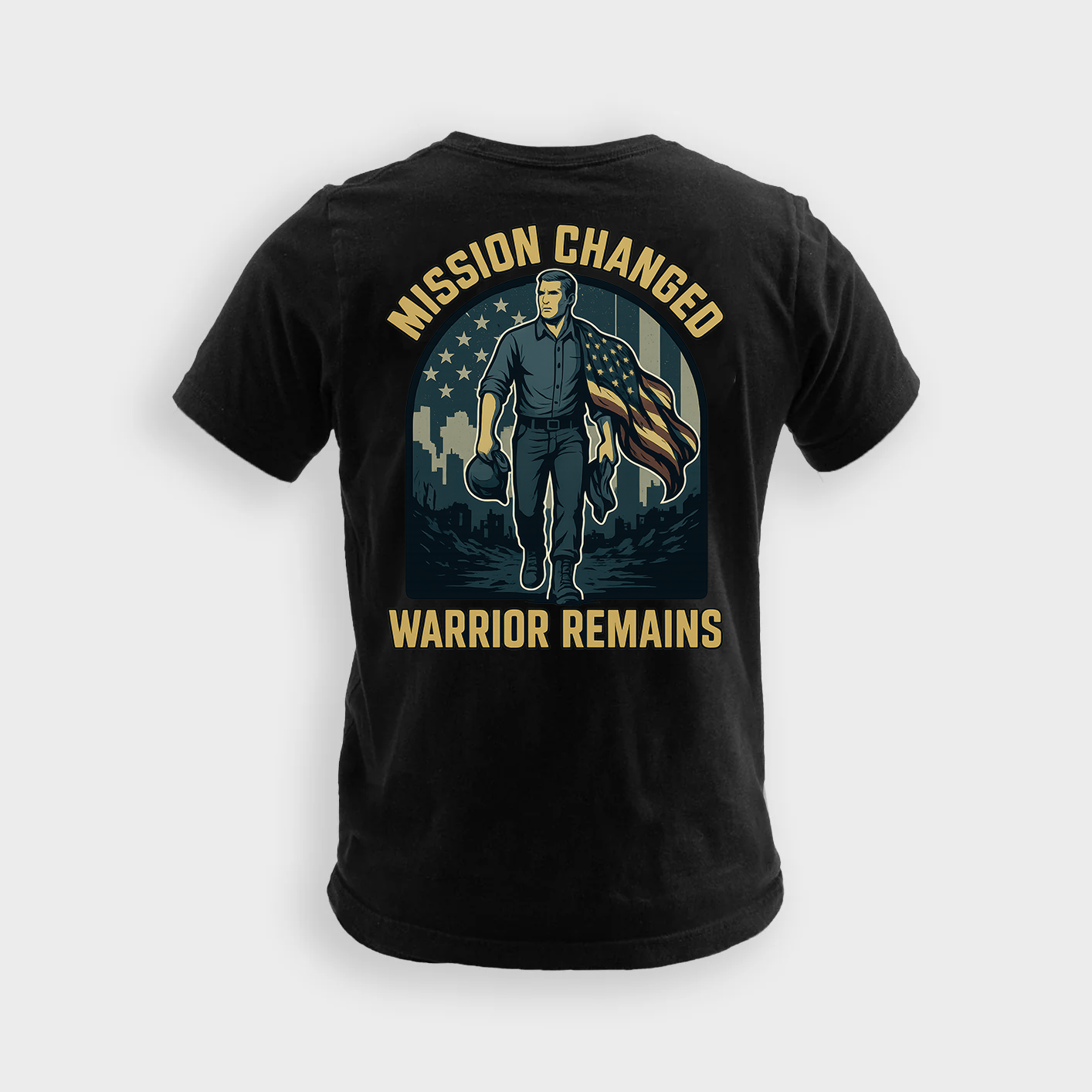 Mission Changed Warrior Remains | Veteran Tee
