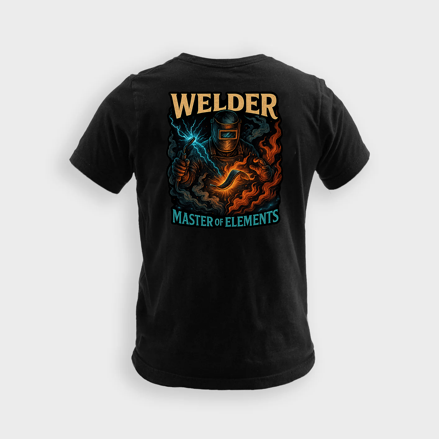 Welder Master Of Elements | Welder Tee