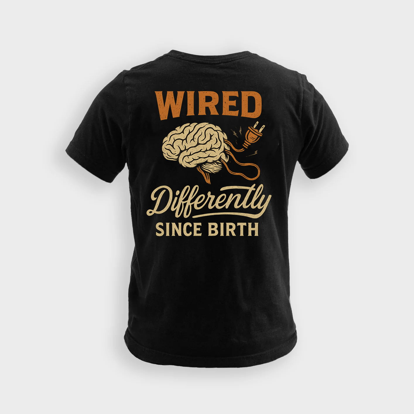 Wired Differently Since Birth | Electrician Tee