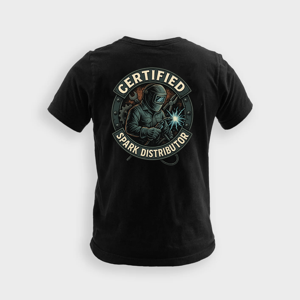 Certified Spark Distributor | Welder Tee