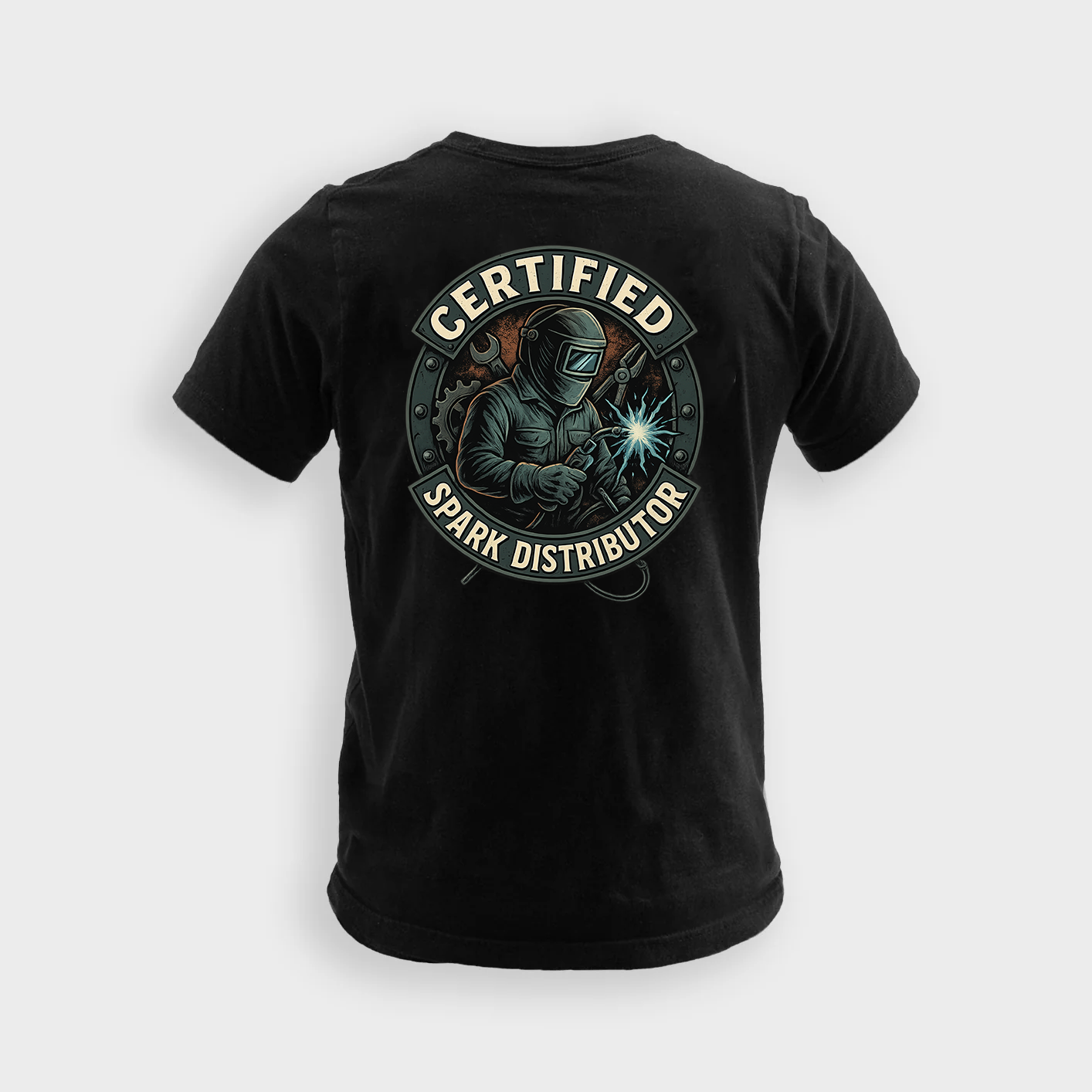 Certified Spark Distributor | Welder Tee