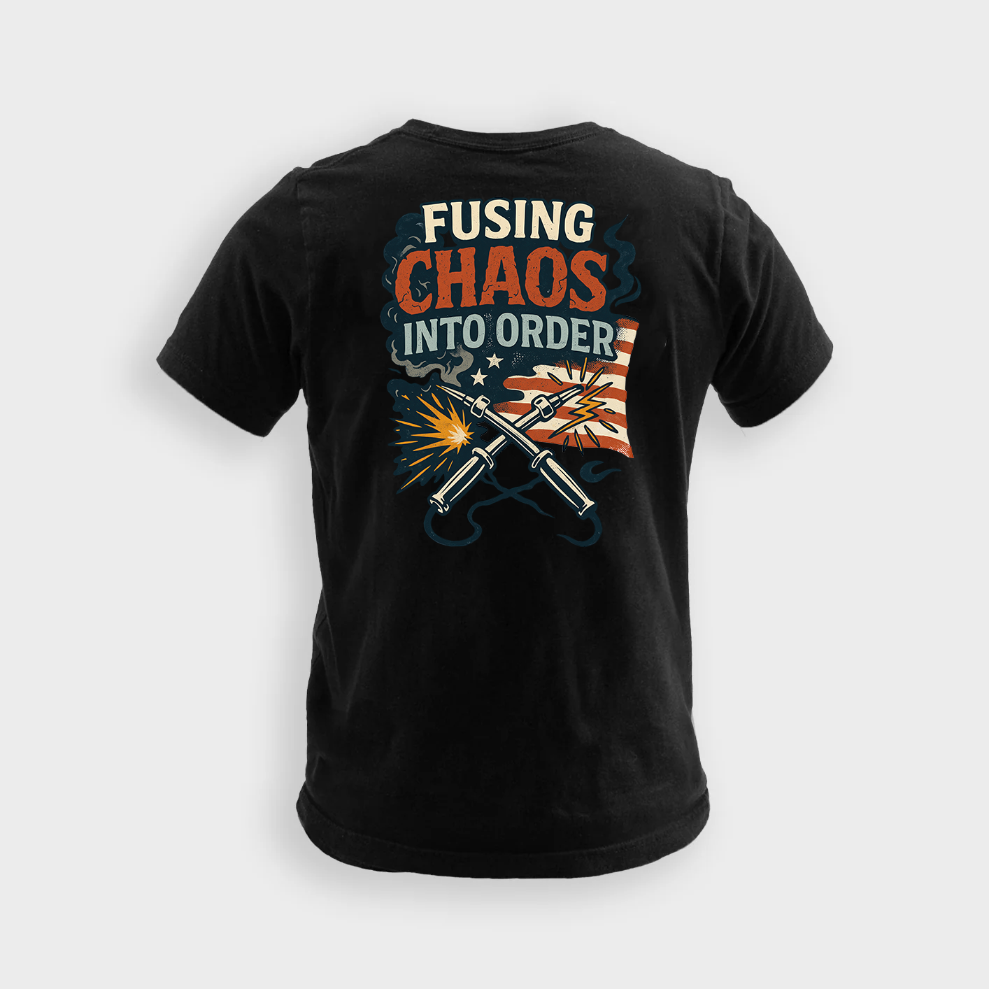 Fusing Chaos Into Order | Welder Tee